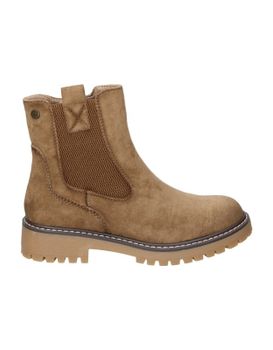 Botines Para Mujer Refresh 173027 Color Taupe 36