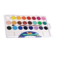 acuarelas jovi 24 colores estuche plastico con pincel