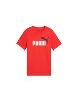 camiseta puma essentials 2 color no1 log rojo nino