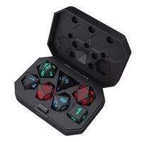 luminous dnd dice glow in the dark dices rpg conjunto poliedrico para la fiesta de juegos de mesa