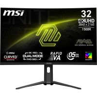 monitor msi mag 321cupdf 315 ultrahd 4k 160hz va curvo freesync premium hdr400 ajuste de altura