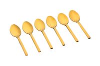 juego de 6 cucharillas emund - oro