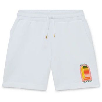 Casablanca Short SHORT GRADIENT ARCH WHITE para hombre