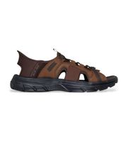 skechers para hombre 205181 zapatillas sin cordones revolted merrick marron 44 plano casual deportivo outdoor