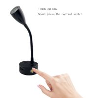 lamparas led de pared para rv 12v con atenuacion tactil lampara de techo para rv luz de cuello de cisne de 3w luz para barcoyate de 24v luces de lectura para rv