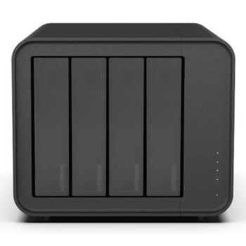 Disco Duro externo TerraMaster 4 bahías USB-C 10 Gbps SATA escritorio sin discos