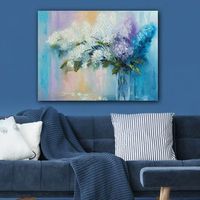 pintura decorativa lienzo 48688066370100 multicolor 70x100 cm