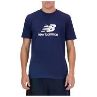 new balance camiseta t-shirt l coton bleu para hombre