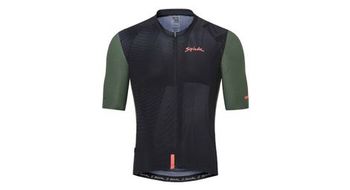 Maillot de manga corta spiuk searchers negro verde