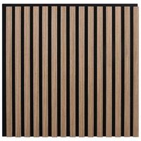 paneles de pared 8 uds 605 x 60 cm marron vidaxl