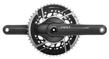 Pedalier sensor de potencia sram red e1 dub 46 33 dientes 2x12v  sin caja  negro