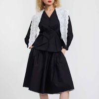 batsheva sage cotton blouse - us 10uk 14