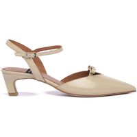 angel alarcon zapatos de tacon egidio champagne para mujer