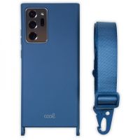 cool funda con cinta azul para samsung galaxy note 20 ultra