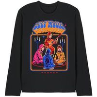 steven rhodes camiseta manga larga cult music sing-along para mujer