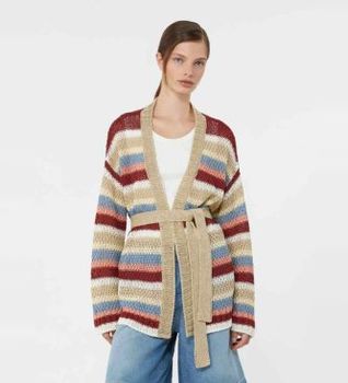 Weekend Max Mara para mujer. 2615341032600 Chaqueta De lino Bonito multicolor (XL), Casual