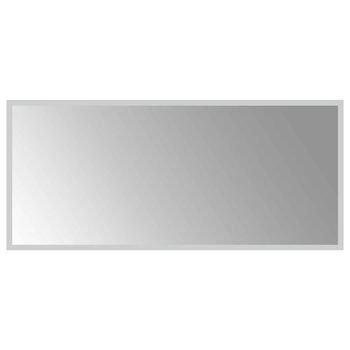 Espejo De Baño Led Transparente 90 X 40 Cm Vidrio Templado Vidaxl