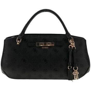 Guess Bolso de mano Bolso de mano Carmella 3 Compartiments Logo Negro para mujer