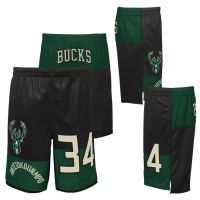 short giannis antetokounmpo milwaukee bucks nn outerstuff - junior