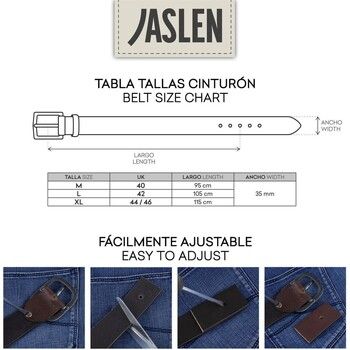 Jaslen Cinturón Pin Leather para mujer