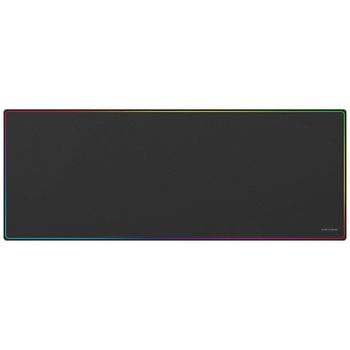 Mars Gaming Mmp224 Alfombrilla Gaming Xxl 88x33cm Diseño Rainbow Caucho Natural Y Nanotextil Negro