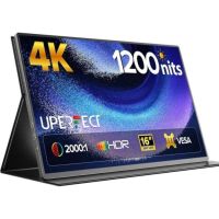 uperfect up1660hz4k 156 ips 4k ultrahd 60hz 1200 nits vesa aluminio smart cover antirreflejo