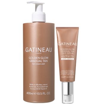 Gatineau Golden Glow Face & Body Duo 450ml - Light/Medium