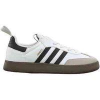 adidas zapatillas samba quickon kids cloud white  core black  gold metallic para nino