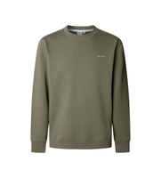 pepe jeans para hombre pm5800013 sudadera macbeth small logo verde s casual algodon
