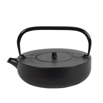Tetera de hierro fundido negra 1,4L