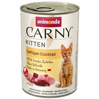 Animonda Carny Kitten 6 x 400g - Poultry Cocktail