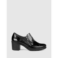 fluchos botines zapato f1802 negro para mujer