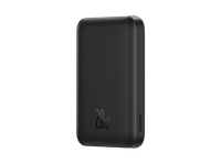 powerbank - baseus magnetic mini 6000mah 20w carga ultrarrapida usb-c negro cluster