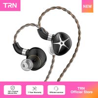 auriculares trn starfish con controlador dinamico de 12 mm monitores intrauditivos con diafragma recubierto de berilio auriculares de alta fidelidad con cable desmontable