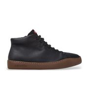 camper para mujer k400422-030 zapatillas de piel peu touring negro 37 plano cordones casual