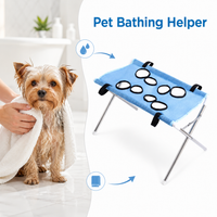 soporte plegable para banar mascotas mesa de secado y aseo para perros y gatos malla transpirable ayuda para banar mascotas pequenas