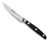cuchillo mondador acero inoxidable forjado nitrum 100 mm mango negro