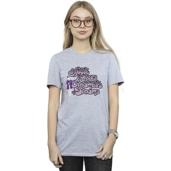 Willy Wonka Camiseta Dreamers Text para mujer