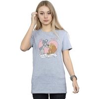 disney camiseta lady and the tramp para mujer