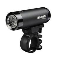 cr500 dua lens faro de bicicleta led remoto con cable optico 500 lm bateria incorporada y carga usb cuerpo de aluminio impermeable ipx6 negro