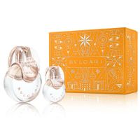 xmas 2024 set bvlgari omnia crystalline eau de toilette for women 100 ml  omnia crystalline eau de toilette for women 15 ml miniature