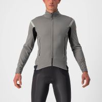 castelli perfetto ros 2 jacket - m - nickel graytravertine gray