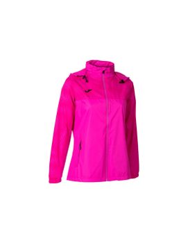 Chubasquero Joma Montreal Mujer Rosa Flúor