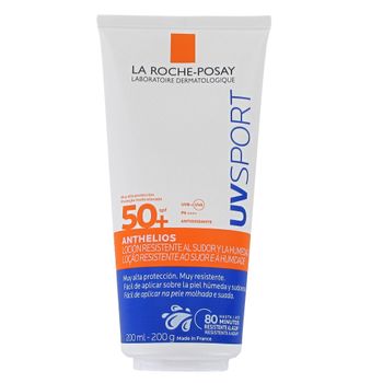 Anthelios UVSport Locion SPF50+ Resistente al Sudor y la Humedad 200 ml