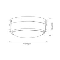 plafon de techo harper 3 luces