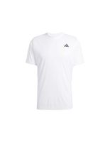 camiseta adidas de tenis club hombre blanco