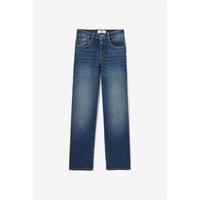 le temps des cerises vaqueros jeans recto pulp slim tiro alto largo 34 para nina