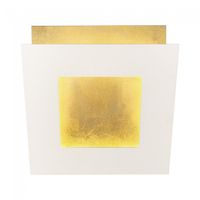 aplique de pared led dalia oro 40w