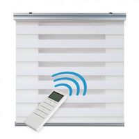 estor enrollable motorizado noche y dia automatico con bateria estores con motor y mando acabados premium blanco 100 x 250cm