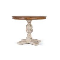 mesa de comedor en madera de mango natural 1 metro